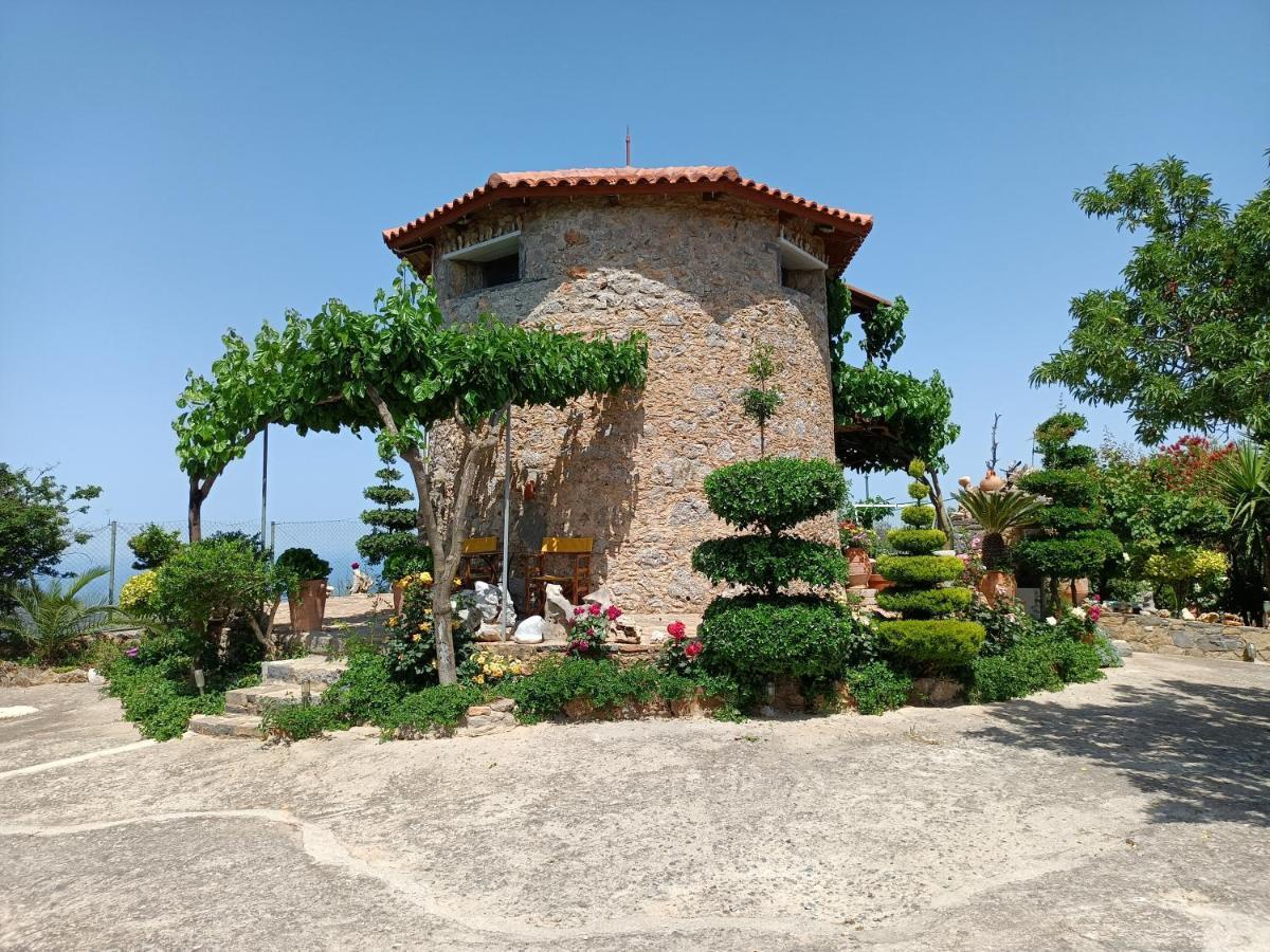 Traditional Windmill-Milos Kroustas Exteriör bild